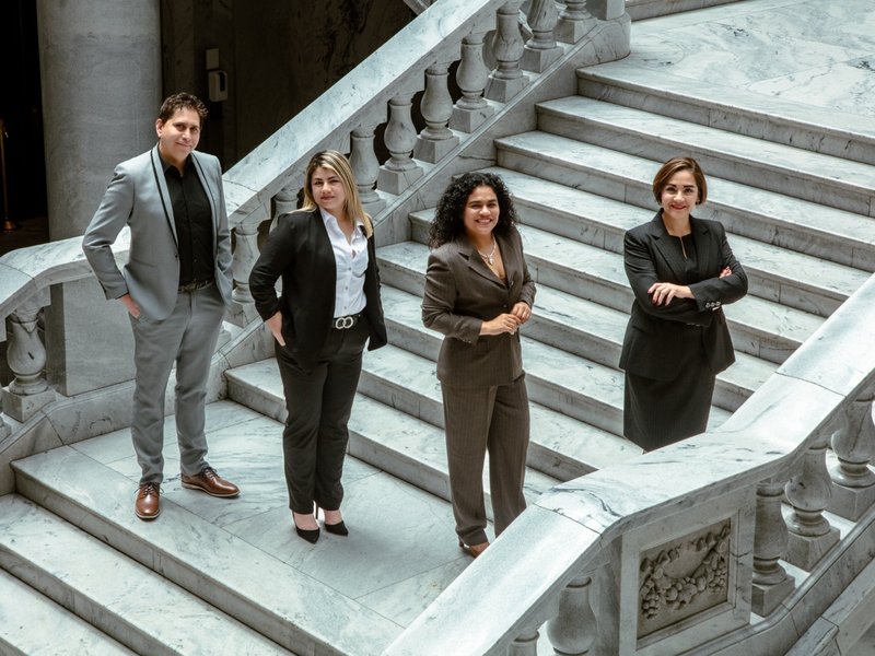Equipo de OST Financial Group en el Capitolio de Utah